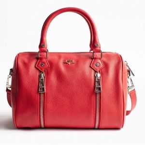 🍒 Zadig & Voltaire Small Red Rouge Sunny Bag NWT